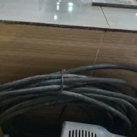کابل برق 4*10 آلمینیوم و لوله ی کولر|مصالح و تجهیزات ساختمان|اهواز, کارون|دیوار