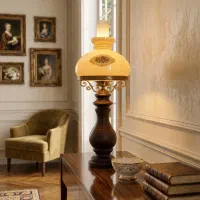 اباژور رومیزی طرح گردسوز گلدن گیف