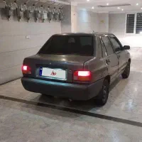 پراید ۸۷ دوگانه کارخانه شاسی سالم بی رنگ