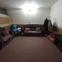 مبل ۷ نفره کارکرده سالم با میز عسلی