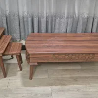 میز جلو مبلی و عسلی ضد آب، ۴ تکه شرکتی