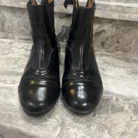 نیم بوت سوارکاری دسته دوم جنس اشکان