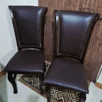 فروش فوری میز نهار خوری ۴ نفره کم جا|میز و صندلی غذاخوری|رشت, امین الضرب|دیوار