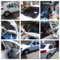 نصب تخصصی شیشه دودی.کف قیمت استان (هردرب از350)