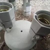 پایه چراغ سقفی 2شعله