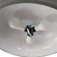 لوستر سه شعله|لوستر و چراغ آویز|قم, زنبیل آباد|دیوار