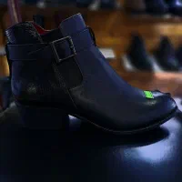 نیم بوت چرم