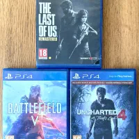 Battlefield V  Uncharted 4  The Last of Us بازی