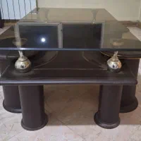 میزجلو مبلی به همراه ۴ عدد عسلی|مبلمان خانگی و میز عسلی|کرج, شهرک فهمیده|دیوار