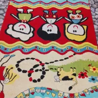 ماشین بچه چوب پرده ،فرش و پرده