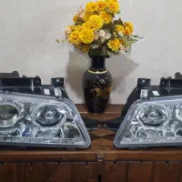 دو عدد چراغ جلو پژو 405 SLX در حد آک|قطعات یدکی و لوازم جانبی|اهواز, کوی باهنر|دیوار