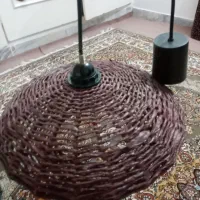 ۲عددلوسترچوبی،به فروش میرسد، نونو،|لوستر و چراغ آویز|محمدشهر, علی آباد گونه|دیوار