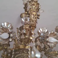 لوستر هجده شاخه|لوستر و چراغ آویز|تبریز, |دیوار