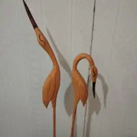 مجسمه چوبی دست ساز