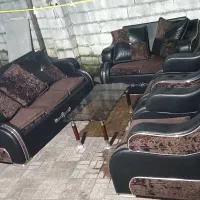 مبل ۷ نفره سالم|مبلمان خانگی و میز عسلی|رشت, معلولین|دیوار