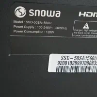 تی وی اسنوا ۵۰ اینچ نیاز ب تعمیر|تلویزیون و پروژکتور|ماهدشت, |دیوار