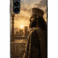 گوشی. قاب  به طرح‌ دلخوه