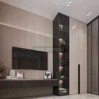 اجرای تخصصی تی وی وال با متریال های متفاوت|مصالح و تجهیزات ساختمان|یزد, |دیوار