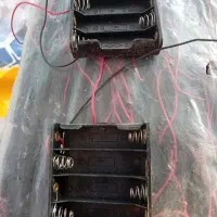 جای باطری چهارتایی برای لوازم خانگی و غیره