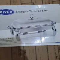 سوفله خوری استیل ریور مستطیل مخصوص برنج و مرغ