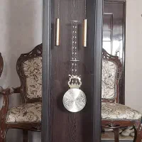 ساعت ایستاده چوبی