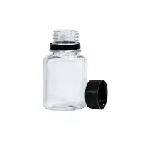 بطری 60ccکتابی شفاف