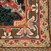 گلیم ماشینی|گلیم، جاجیم، گبه|کرمانشاه, |دیوار