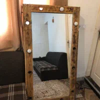 آینه لامپی + رگال لباس + آینه با میز