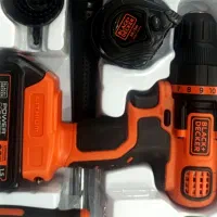 پک ابزار و دریل black and decker