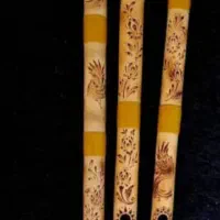 نی استاد محمد حیدری طرح دار کوره ای