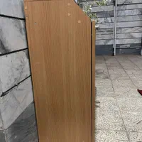 جاکفشی ام دی اف ۳ طبقه کمدی دو در قهوه ای روشن|جاکفشی، کمد، دراور|زنجان, |دیوار