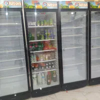 یخچال پلوتون در حد صفر با گارانتی و قفسه دیواری
