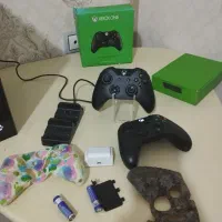 ایکس باکس وان 500گیگ فول بازی دو دسته کاملا تمیز