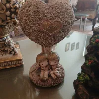 گلدان مجسمه دختر و پسر دکوری تزیینی