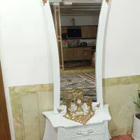 بوفه و آینه کنسول گل گلدان زیر تلویزیونی|بوفه، ویترین، کنسول|اسلامآباد غرب, |دیوار