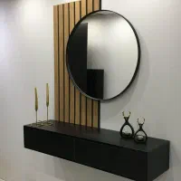 آیینه شلف دیواری مستقیم از کارگاه