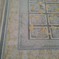 یک جفت فرش ۹ متری ۱۲۰۰شانه گل برجسته