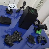 کنسول xbox series x + دسته اضافه + هارد 5 ترابایت