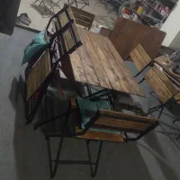 میـزنـهار خوری چوبـ روسی تـاشــو مدرن|میز و صندلی غذاخوری|مشهد, بهمن|دیوار