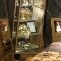 بوفه هالوژن دار ، ویترین