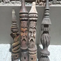 قلیان چوبی