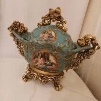 کشکول  میوه خوری سلطنتی دردار سرامیکی