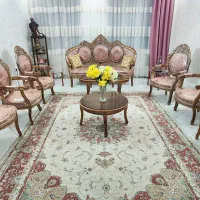 مبل استیل ۹ نفره چوب راش