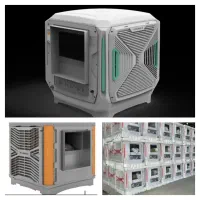 کولر آبی موتور BLDC6/8هزار با گارانتی