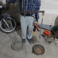 ترازو قپانی روسی قدیمی عطیقه