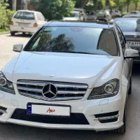مرسدس بنز c200 مدل 2012 فول فول بلو|خودرو سواری و وانت|تهران, درختی|دیوار
