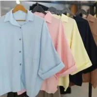 شومیز باکسی پاستلی