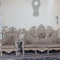 مبل سلطنتی شیک ۷نفره|مبلمان خانگی و میز عسلی|اقبالیه, |دیوار