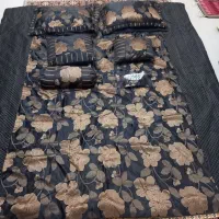 روتختی  ساتن دونفره برند رز  ۹تیکه