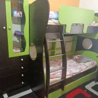 تخت خواب دو طبقه نوجوان
